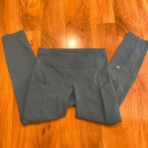 lululemon 25’ teal leggings